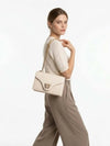 WOMEN'S SHOULDER BAG - TOSCA BLU IVORY - SS2610B002 4