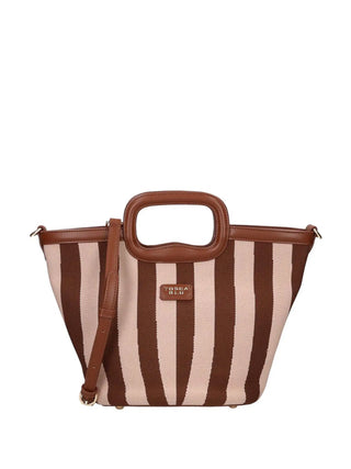 BORSA A MANO DONNA - TOSCA BLU MARRONE - TS26WB291