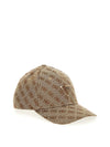 WOMEN'S HAT - GUESS BROWN - AW5368 POL01 1