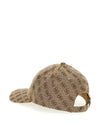WOMEN'S HAT - GUESS BROWN - AW5368 POL01 3