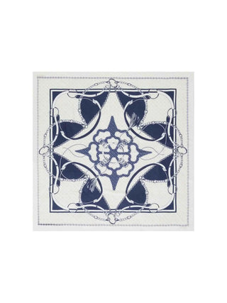 WOMEN'S SCARF - GUESS BLUE - AW5492 VIS03