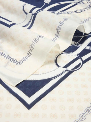 WOMEN'S SCARF - GUESS BLUE - AW5492 VIS03 3