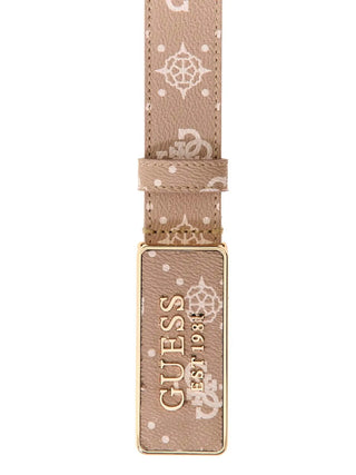 WOMEN'S BELT - GUESS BEIGE - BW9335 P6130 2