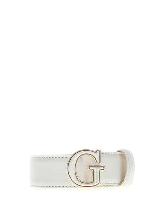 WOMEN'S BELT - GUESS WHITE - BW9354 P6230