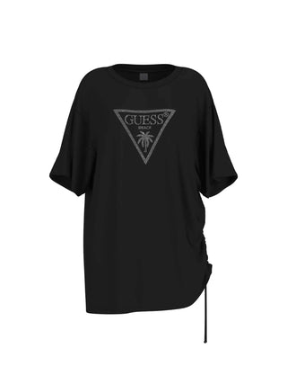 T-SHIRT DONNA - GUESS UNDERWEAR NERO - E4GI00 K68D2