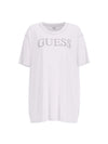 WOMEN'S T-SHIRT - GUESS UNDERWEAR WHITE - E5GI07 K68D2 1