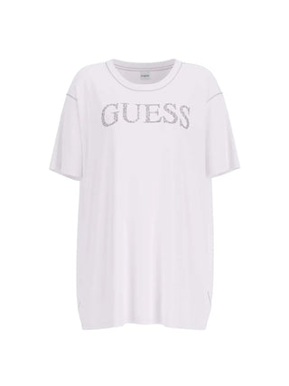 T-SHIRT DONNA - GUESS UNDERWEAR BIANCO - E5GI07 K68D2