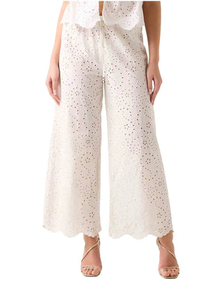 PANTALONE DONNA - GUESS UNDERWEAR CREMA - E6GB03 WP320