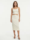 WOMEN'S SKIRT - GUESS UNDERWEAR WHITE - E6GD04 KG322 3