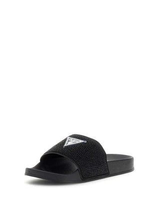 WOMEN'S SLIPPERS - GUESS UNDERWEAR BLACK - E6GZ16 BB00F 2