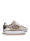 SNEAKERS DONNA - GUESS BEIGE-MARRONE - FL5HNS FAL12 1
