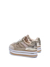 SNEAKERS DONNA - GUESS BEIGE-MARRONE - FL5HNS FAL12 3