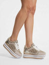 SNEAKERS DONNA - GUESS BEIGE-MARRONE - FL5HNS FAL12 5