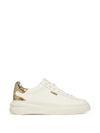 WOMEN'S SNEAKERS - GUESS WHITE-GOLD - FLFE10 ELE12 1