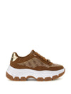 WOMEN'S SNEAKERS - GUESS BEIGE-BROWN - FLPBT3 FAL12 1