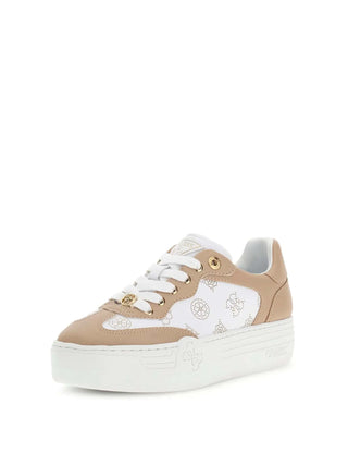 WOMEN'S SNEAKERS - GUESS WHITE-BEIGE - FLPSW3 FAL12 2
