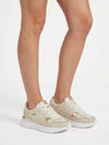 WOMEN'S SNEAKERS - GUESS BEIGE-BROWN - FLPVN5 FAL12 7