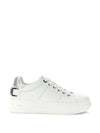 WOMEN'S SNEAKERS - GUESS WHITE-SILVER - FLPWES ELE12 1
