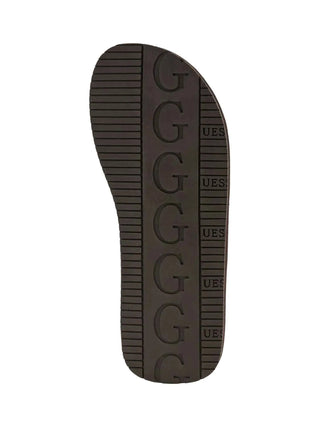 MEN'S FLIP-FLOPS - GUESS COFFEE - FMJDIN FAL21 5