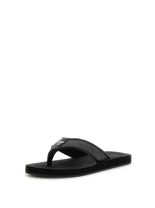 MEN'S FLIP-FLOPS - GUESS BLACK - FMJDIN FAL21 2