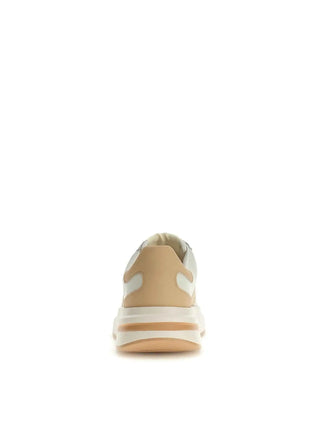 MEN'S SNEAKERS - GUESS WHITE-BEIGE - FMJEBA LEA12 3