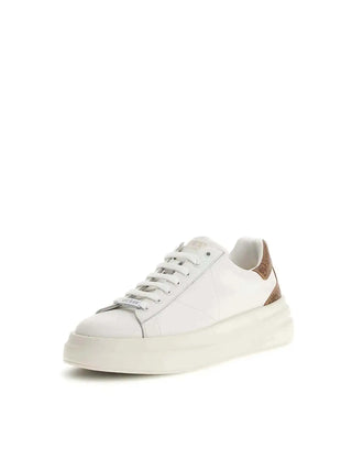 MEN'S SNEAKERS - GUESS WHITE-BEIGE - FMPVIB LEA12 2