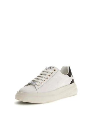 MEN'S SNEAKERS - GUESS WHITE-BROWN - FMPVIB LEA12 2