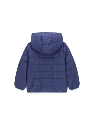 CHILDREN'S DOWN JACKET - GUESS KIDS BLUE - H4BT03 WCFM0 2