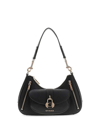 WOMEN'S SHOULDER BAG - GUESS BLACK - HWBG83 62180