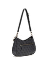 WOMEN'S SHOULDER BAG - GUESS CARBON - HWBG96 72180 2