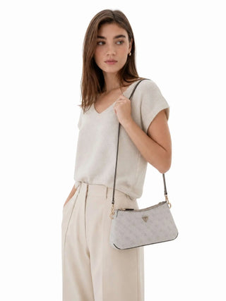 WOMEN'S SHOULDER BAG - GUESS WHITE - HWBG96 72730 3