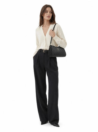 WOMEN'S SHOULDER BAG - GUESS CARBON - HWBG96 72730 3