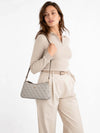 WOMEN'S SHOULDER BAG - GUESS TAUPE - HWBG96 72730 3