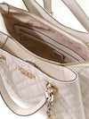 WOMEN'S HANDBAG - GUESS WHITE - HWGG96 28060 3