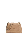 WOMEN'S SHOULDER BAG - GUESS COFFEE - HWGG96 28210 1