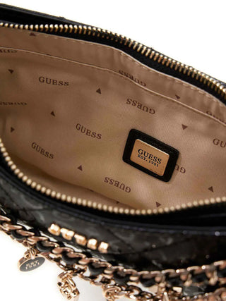 BORSA A SPALLA DONNA - GUESS NERO - HWGG99 12180 3