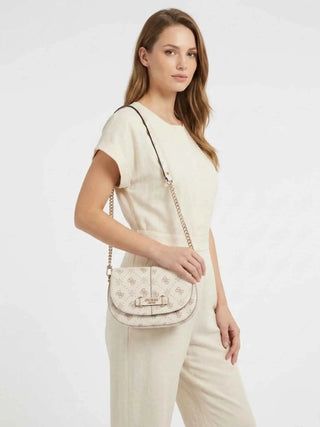 WOMEN'S SHOULDER BAG - GUESS VANILLA - HWGP98 98200 3