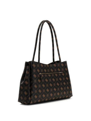 WOMEN'S SHOULDER BAG - GUESS COFFEE - HWGP98 98220 2