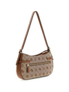 WOMEN'S SHOULDER BAG - GUESS BROWN - HWJP99 02170 2