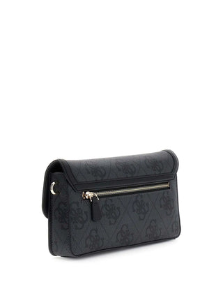 WOMEN'S SHOULDER BAG - GUESS CARBON - HWOS81 18190 2