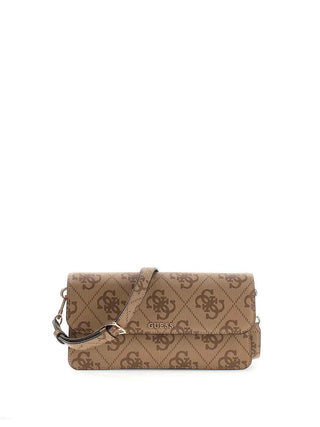 WOMEN'S SHOULDER BAG - GUESS BROWN - HWOS81 18190