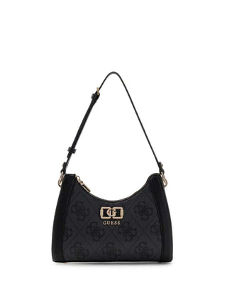 WOMEN'S SHOULDER BAG - GUESS CARBON - HWOS99 01180