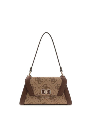 WOMEN'S SHOULDER BAG - GUESS BROWN - HWOS99 01190 1