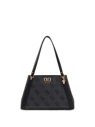 WOMEN'S SHOULDER BAG - GUESS CARBON - HWOS99 01220