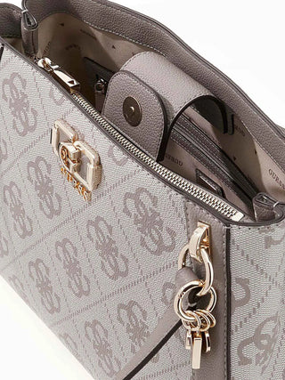 WOMEN'S SHOULDER BAG - GUESS TAUPE - HWOS99 01220 3