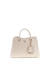 WOMEN'S HANDBAG - GUESS WHITE - HWPD98 88070 1