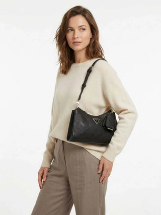 WOMEN'S SHOULDER BAG - GUESS BLACK - HWPD98 88180 3
