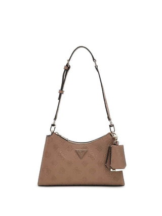 WOMEN'S SHOULDER BAG - GUESS TAUPE - HWPD98 88180