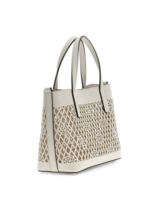WOMEN'S TOTE BAG - GUESS WHITE - HWPG99 11750 3