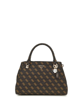 WOMEN'S HANDBAG - GUESS BROWN - HWQG96 72070